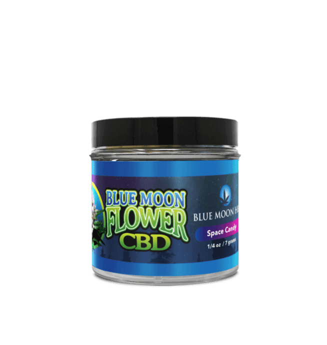 Blue Moon Hemp CBD Flower 7g - Sour Space Candy