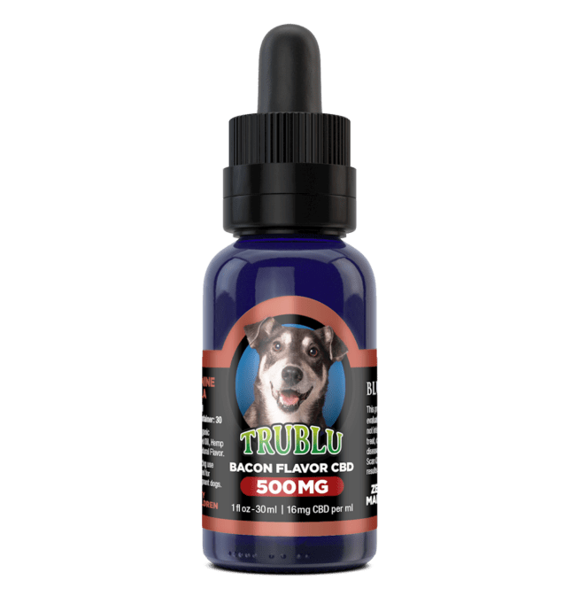 Blue Moon Hemp TruBlu Bacon – CBD Dog Tincture 500mg