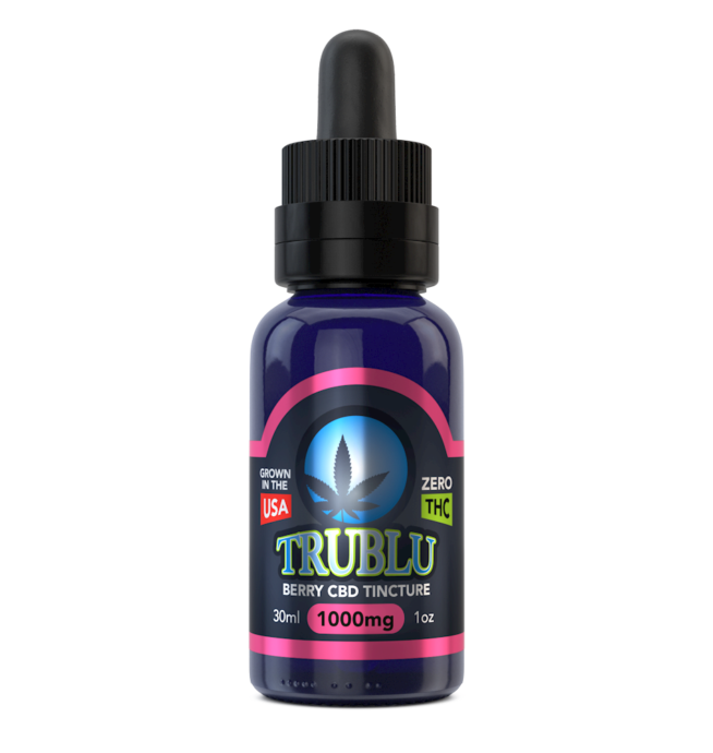 Blue Moon Hemp TruBlu Berry – CBD Tincture 1000mg