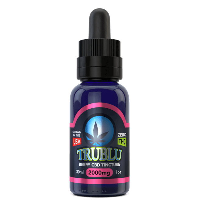 Blue Moon Hemp TruBlu Berry – CBD Tincture 2000mg