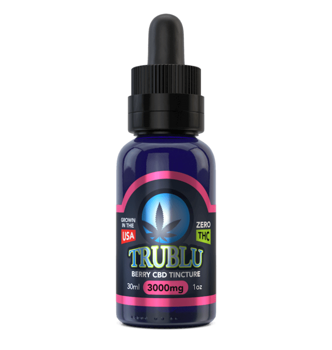 Blue Moon Hemp TruBlu Berry – CBD Tincture 3000mg