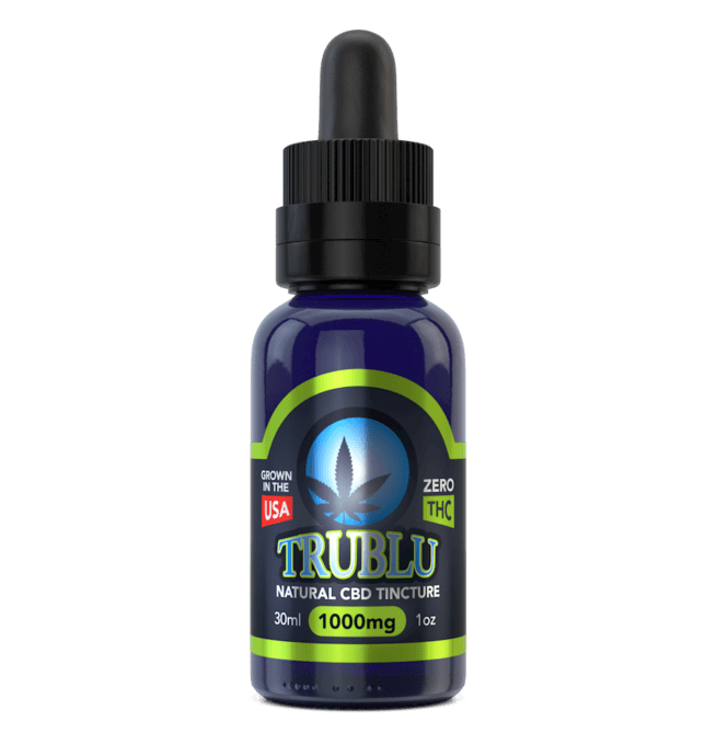 Blue Moon Hemp TruBlu Natural – CBD Tincture 1000mg