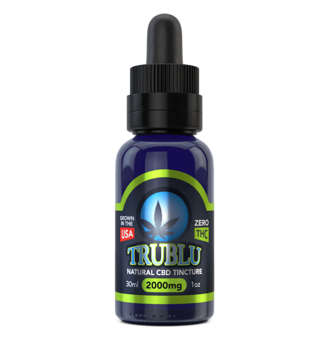 Blue Moon Hemp TruBlu Natural – CBD Tincture 2000mg