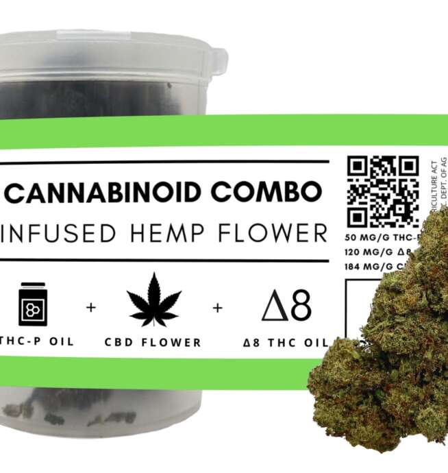 CANNABINOID COMBO THC-P + DELTA-8 FLOWER 3.5g