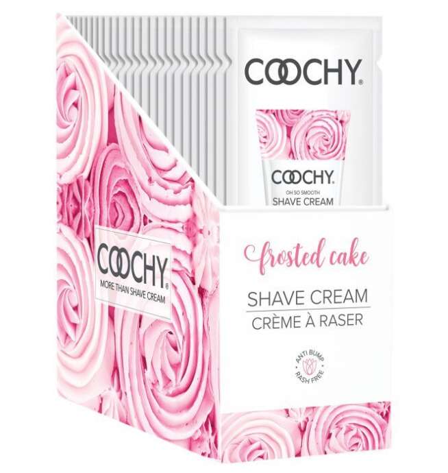 Coochy Shave Cream - Frosted Cake 15 mL Foil Pack