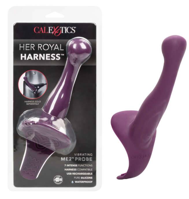 Calexotics Her Royal Harness™ Vibrating ME2™ Probe - Clamshell - Image 2