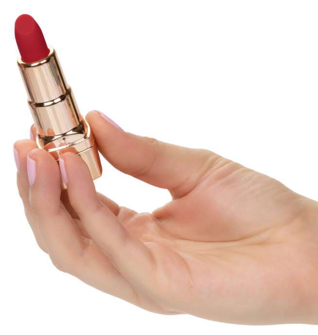 Calexotics Hide & Play™ Rechargeable Lipstick - Red - Image 9