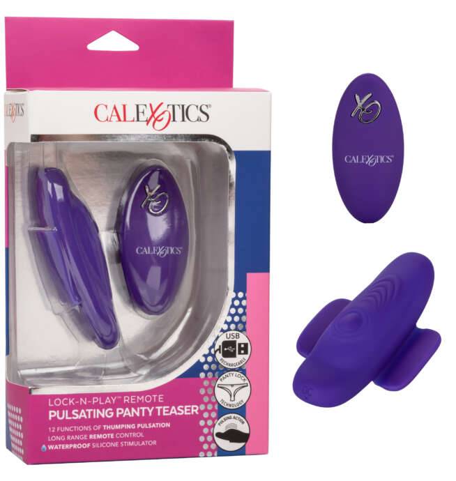 Calexotics Lock-N-Play™ Remote Pulsating Panty Teaser - Image 3