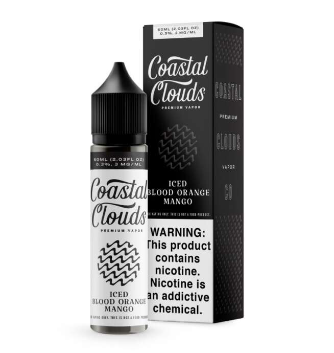 Coastal Clouds - Blood Orange Mango ICED 3MG 60mL (Previously Blood Orange Snowcone ICED)