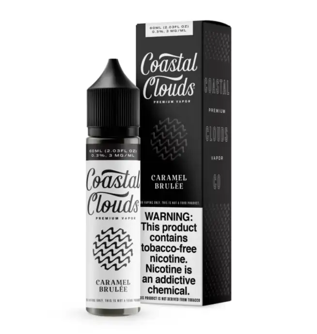 Coastal Clouds Synthetic - Caramel Brulee 3MG 60mL