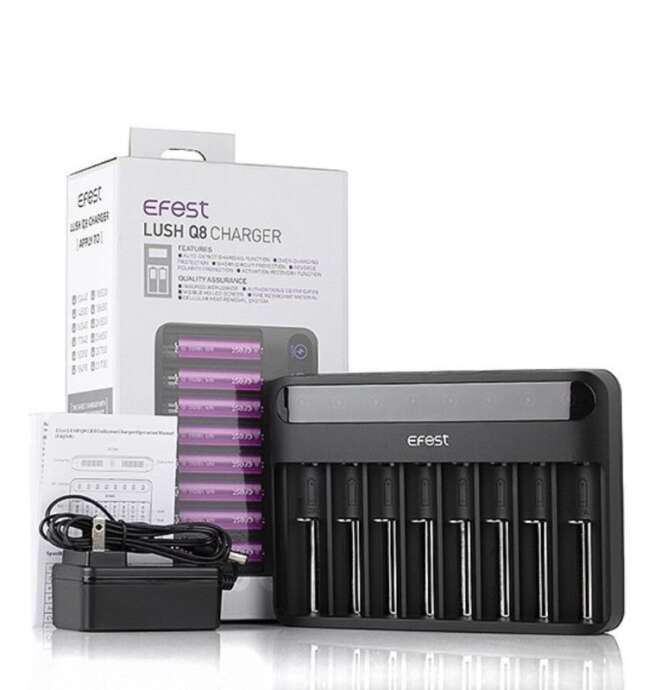 Efest Lush Q8 Battery Charger