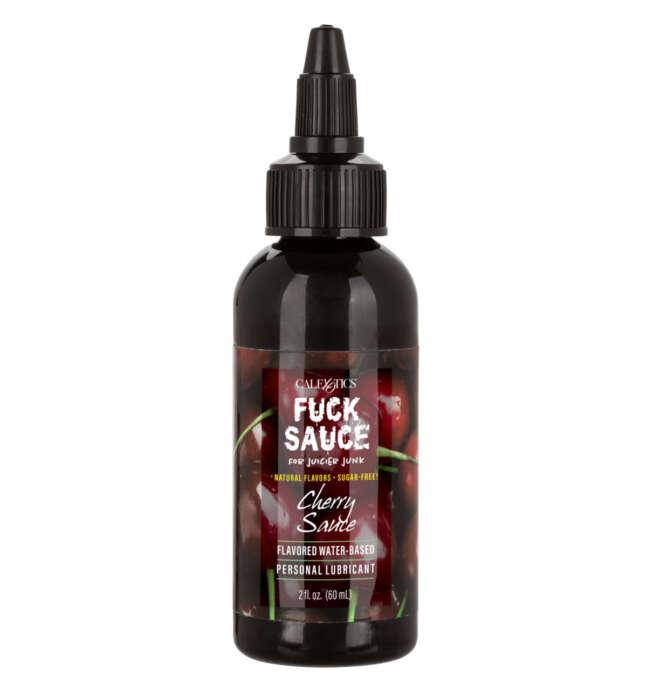 Calexotics Fuck Sauce™ Flavored Water-Based Personal Lubricant - Cherry 2 fl. oz.