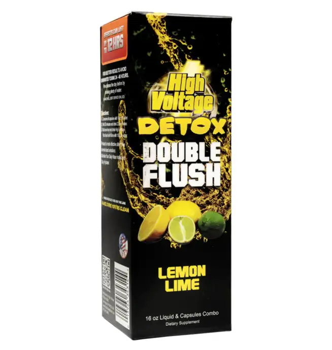 High Voltage Detox Double Flush - Lemon Lime