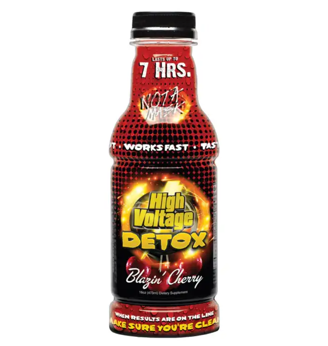 High Voltage Premium Detox Drink 16oz - Blazin' Cherry