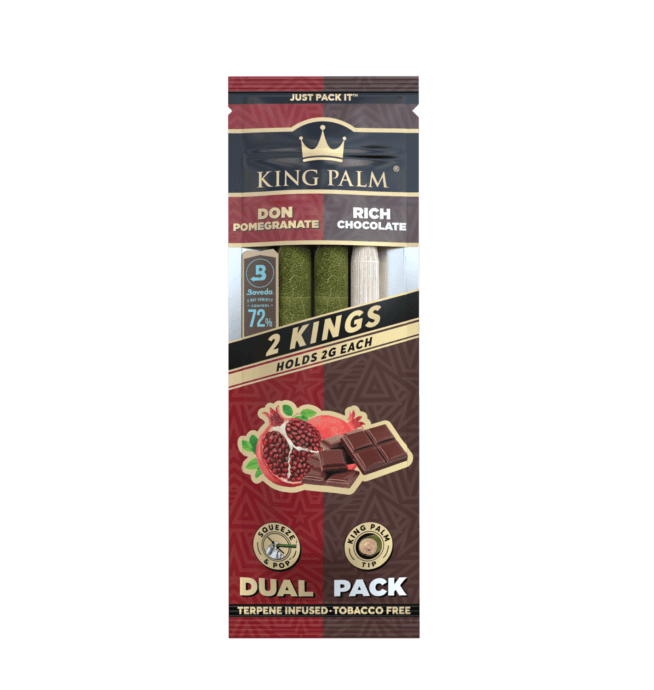 King Palm Dual Pack – Don Pomegranate and Rich Chocolate