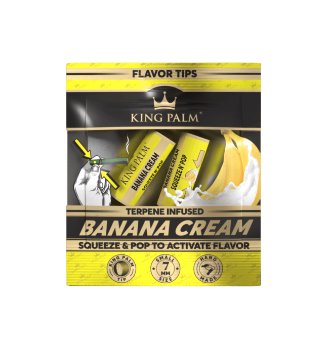 King Palm Flavor Tips - Banana Cream