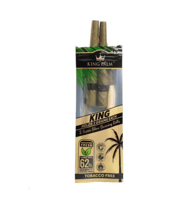 King Palm Super Slow Burning Rolls - King 2g