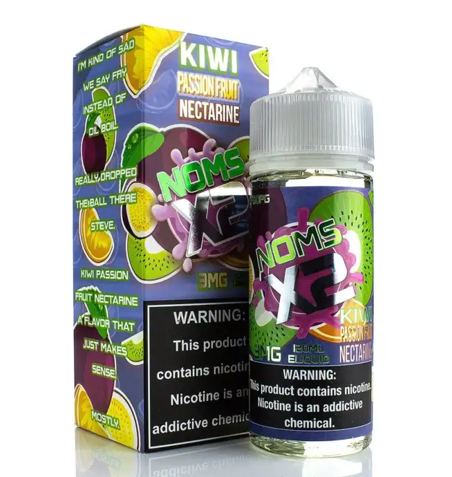 Lotus E-Liquids Noms X2 – Kiwi Passion Fruit Nectarine 6MG 120mL