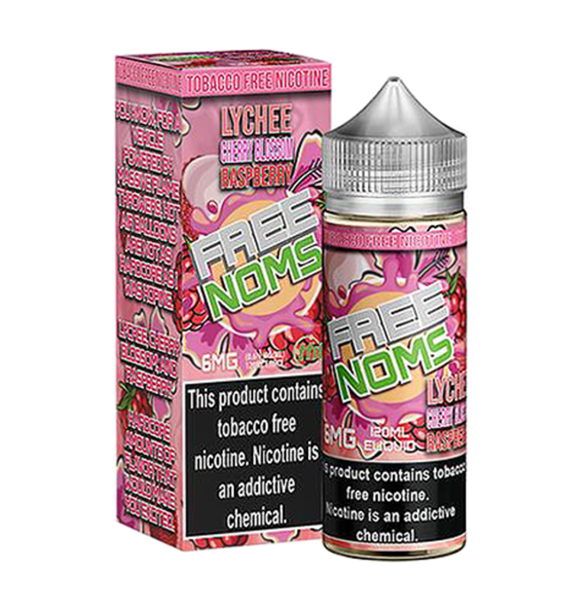 FreeNoms Synthetic - Lychee Cherry Blossom Raspberry 3MG 120mL