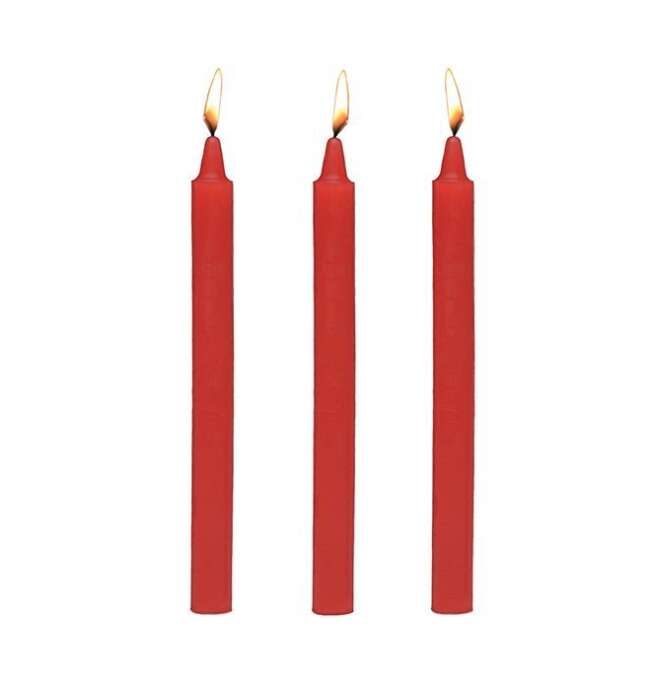 Master Series Fetish Drip Candles - Fire Sticks Set of 3 - Image 3