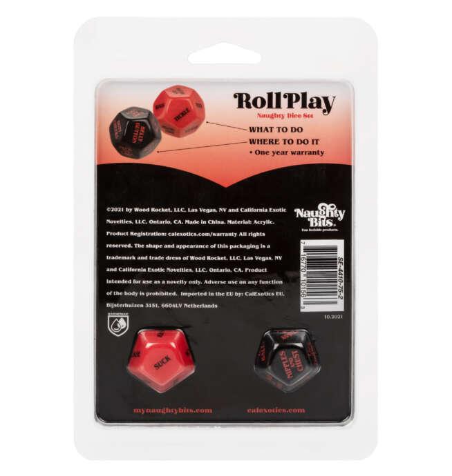 Calexotics Naughty Bits® Roll Play Naughty Dice Set - Image 3