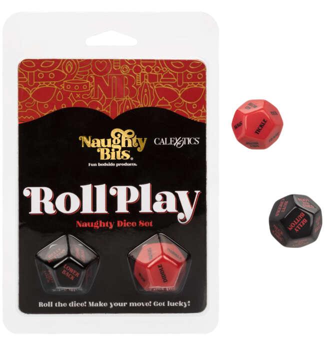 Calexotics Naughty Bits® Roll Play Naughty Dice Set