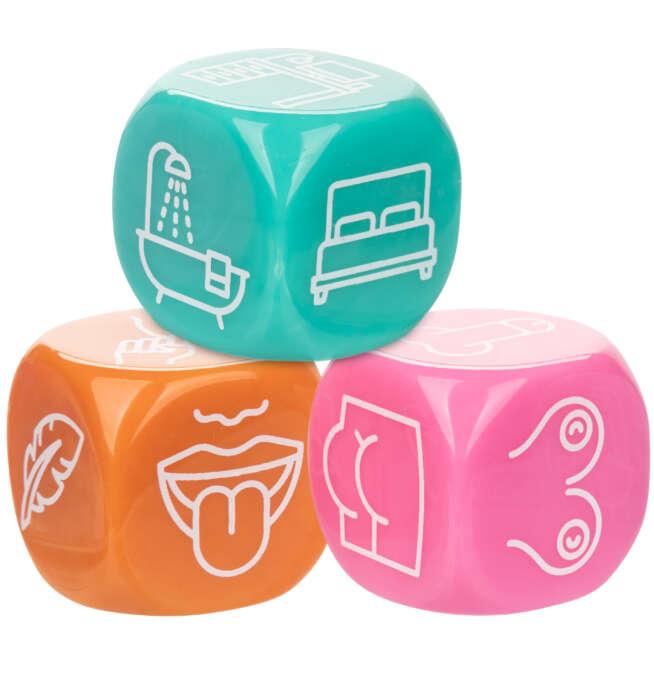 Calexotics Naughty Bits® Roll With It™  Icon-Based Sex Dice Game - Image 10