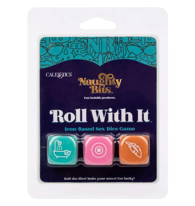 Calexotics Naughty Bits® Roll With It™  Icon-Based Sex Dice Game - Image 2