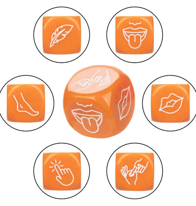 Calexotics Naughty Bits® Roll With It™  Icon-Based Sex Dice Game - Image 8