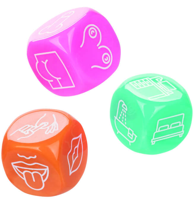 Calexotics Naughty Bits® Roll With It™  Icon-Based Sex Dice Game - Image 5