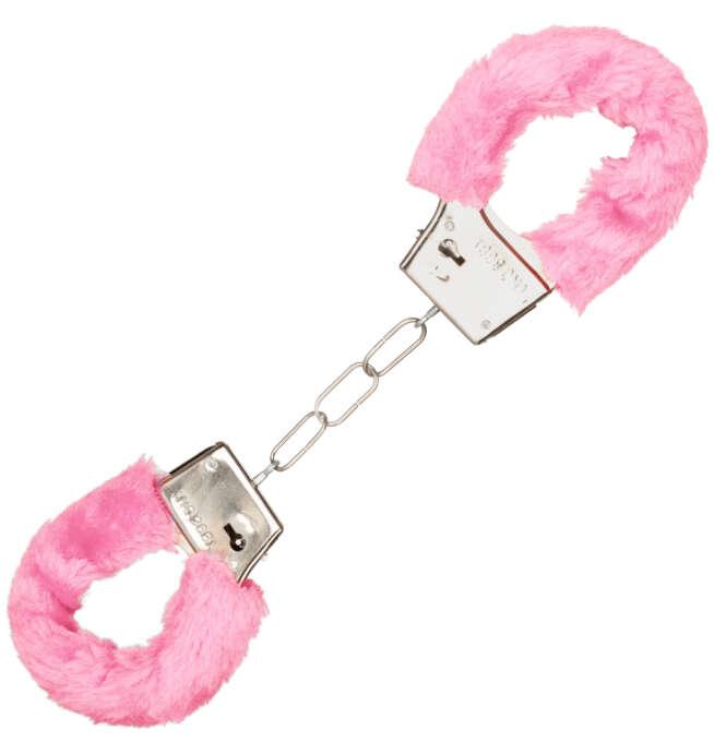 Calexotics Playful Furry Cuffs - Pink - Image 4