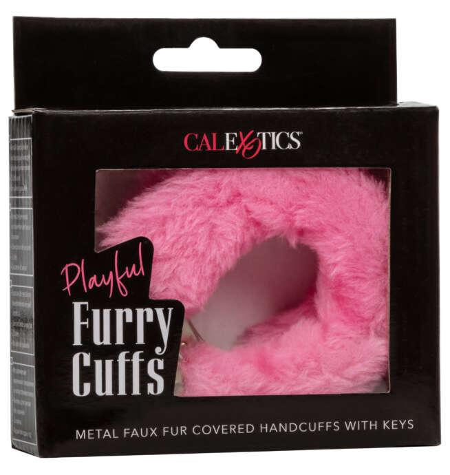 Calexotics Playful Furry Cuffs - Pink - Image 2