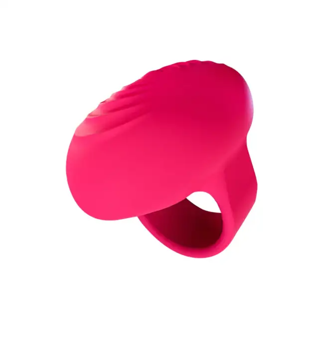 RUBY Rechargeable Silicone Vibrating Finger Ring