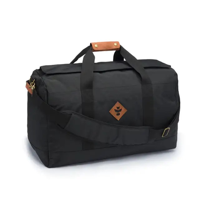 Revelry The Around-Towner - Black - Smell Proof Medium Duffle