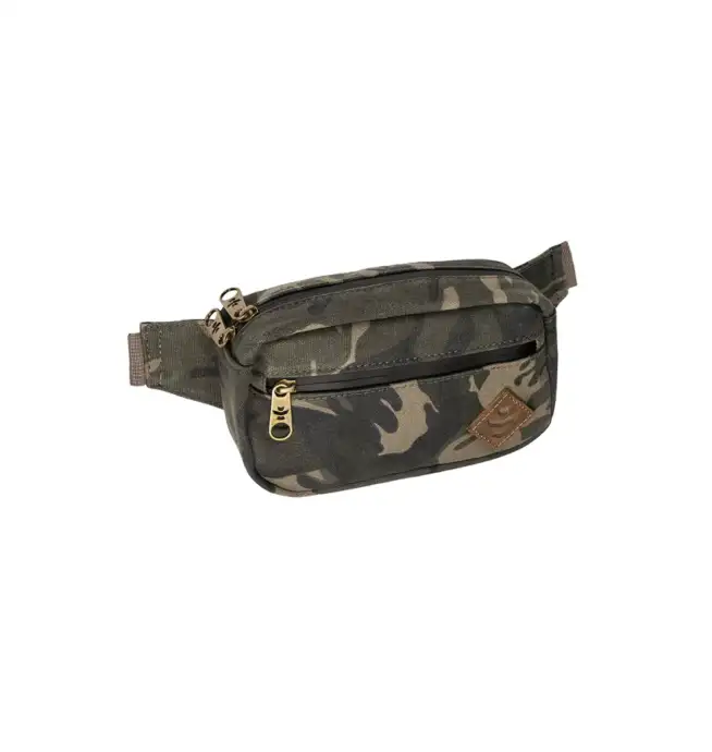 Revelry - The Companion - Smell Proof Crossbody Bag - Camo Brown