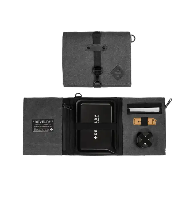 Revelry - The Rolling Kit - Smell Proof Kit - Black