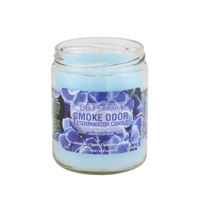 Smoke Odor Exterminator Candles - Blue Serenity