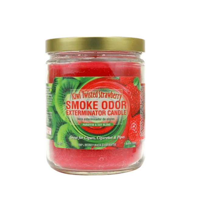 Smoke Odor Exterminator Candles - Kiwi Twisted Strawberry