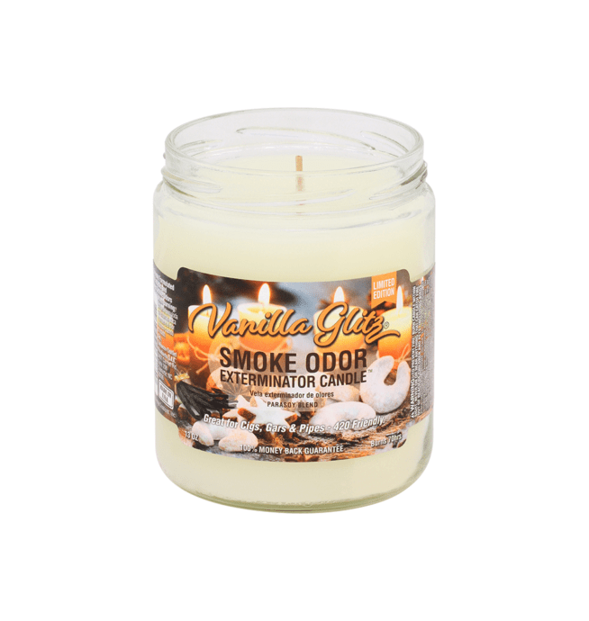 Smoke Odor Exterminator Candles - Vanilla Glitz