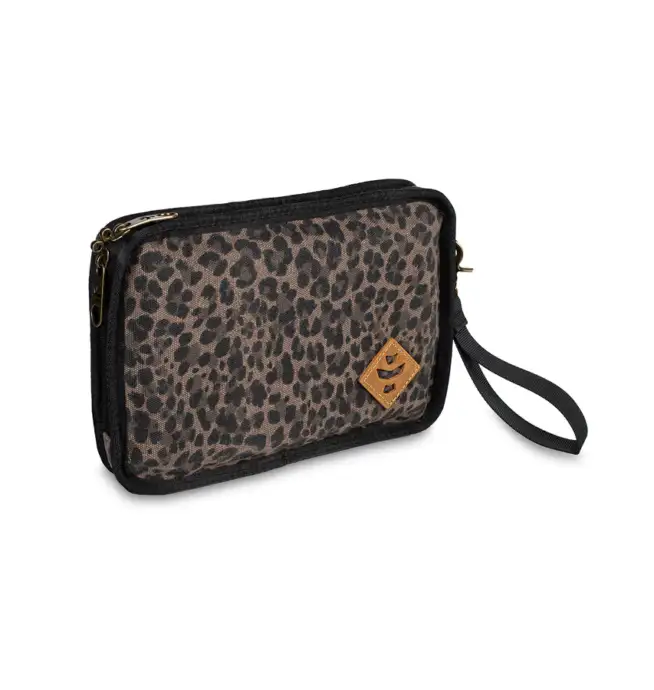 Revelry The Gordo - Leopard -Smell Proof Padded Pouch