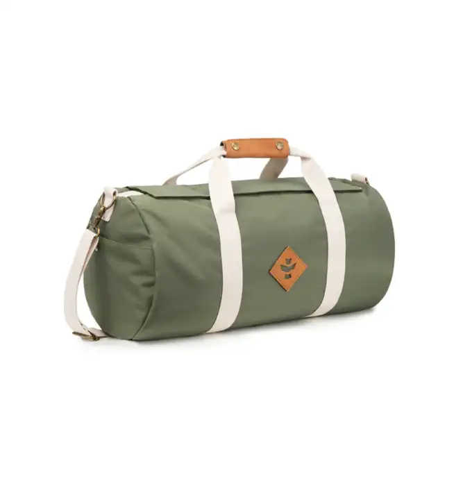 Revelry The Overnighter - Smell Proof Small Duffle - Green