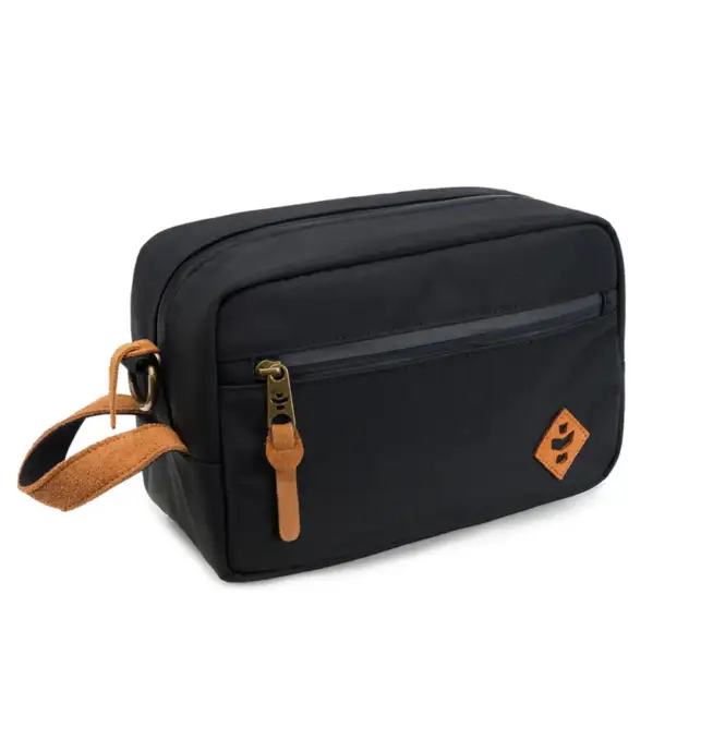 Revelry The Stowaway - Black - Smell Proof Toiletry Kit