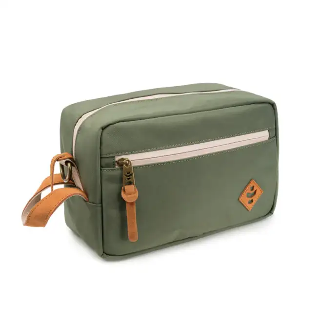 Revelry The Stowaway - Green - Smell Proof Toiletry Kit