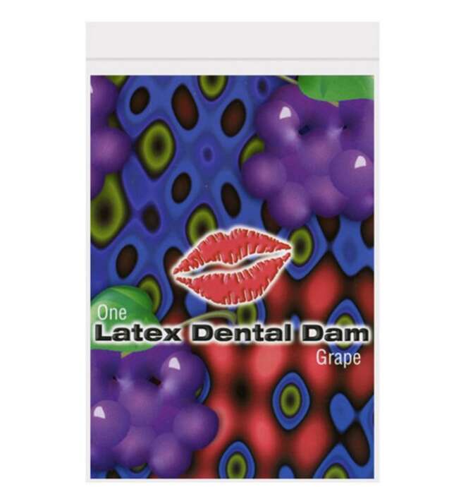 Trust Dam Latex Dental Dam - Grape