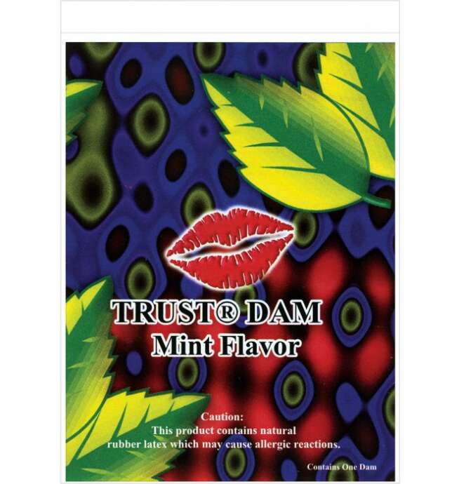 Trust Dam Latex Dental Dam - Mint