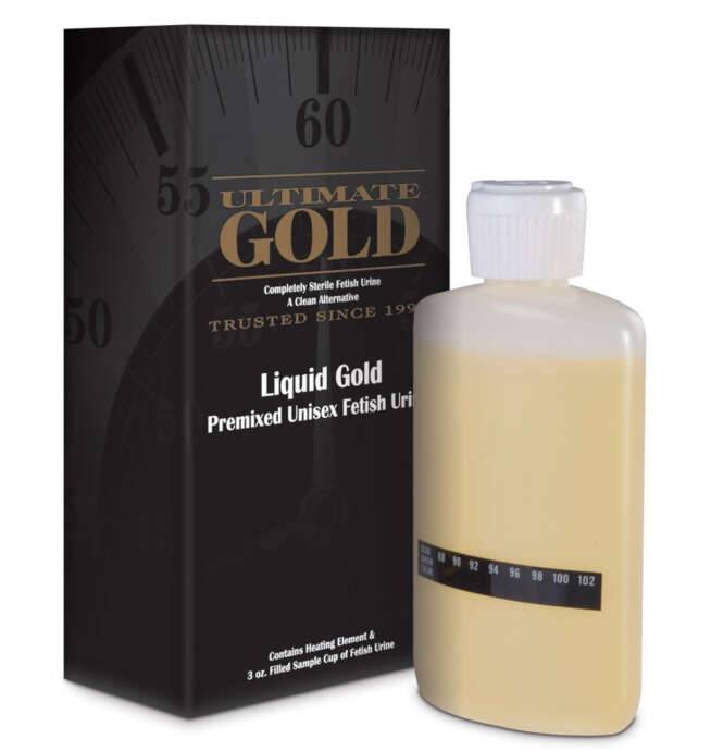 Ultimate Gold Liquid Gold - Premixed Unisex Fetish Urine 3oz