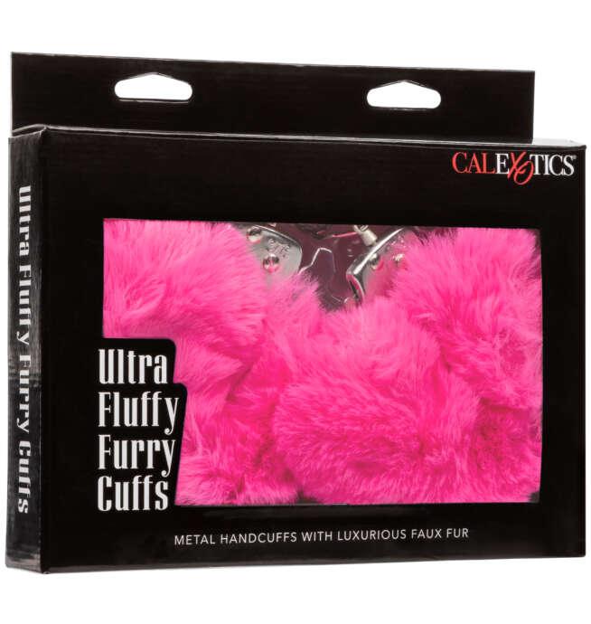 Calexotics Ultra Fluffy Furry Cuffs - Pink - Image 2