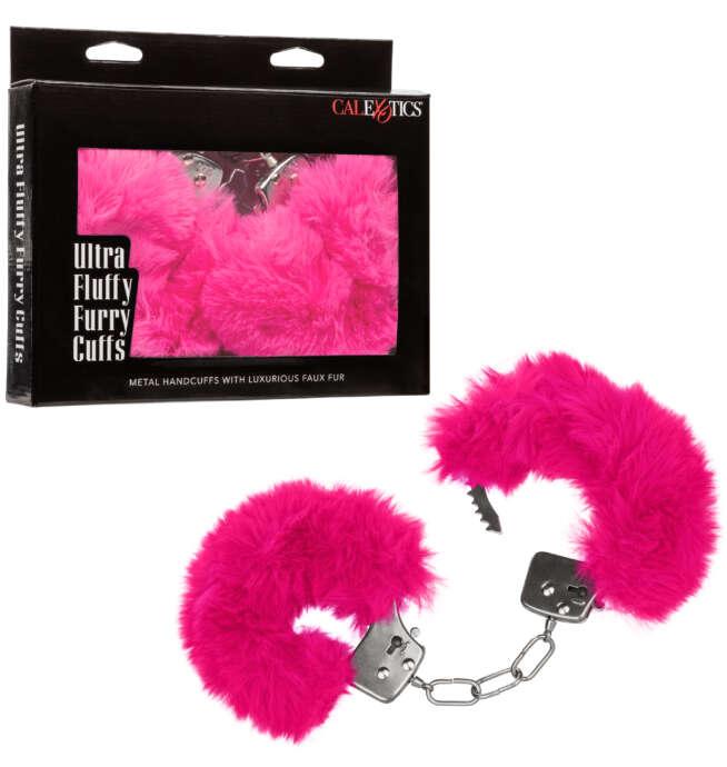 Calexotics Ultra Fluffy Furry Cuffs - Pink