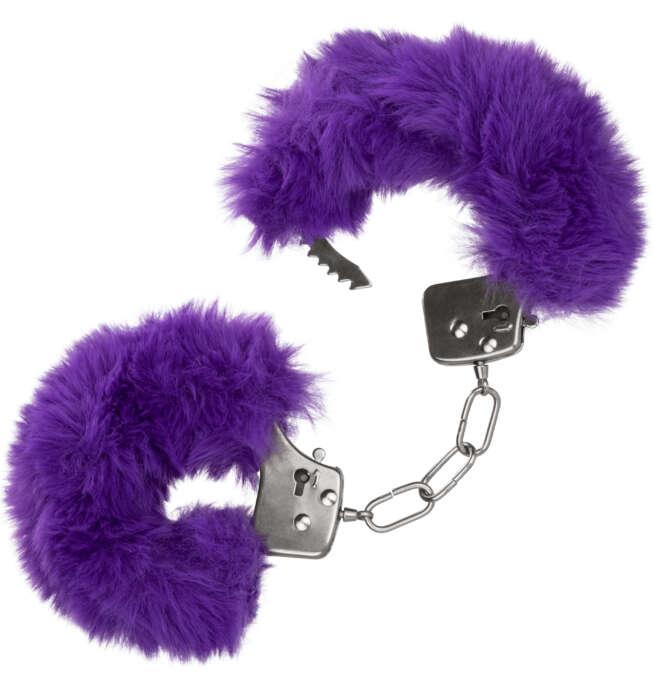 Calexotics Ultra Fluffy Furry Cuffs - Purple - Image 9