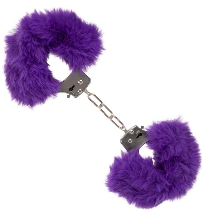 Calexotics Ultra Fluffy Furry Cuffs - Purple - Image 3